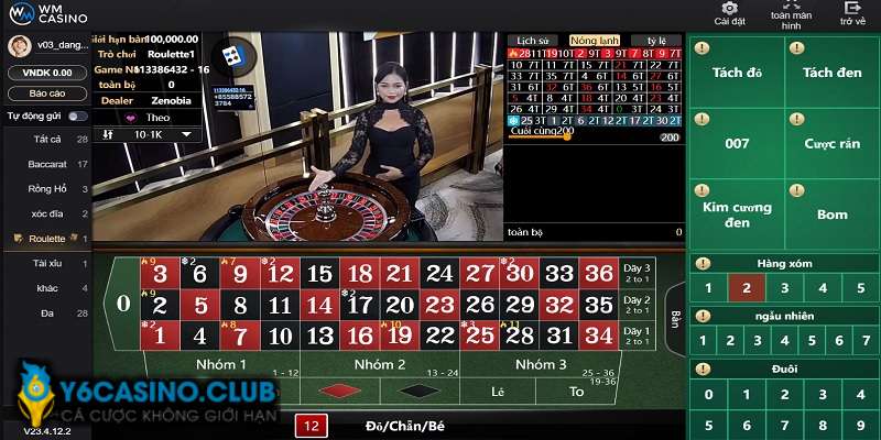 Trò chơi Roulette khá phổ biến tại các sòng bài quốc tế