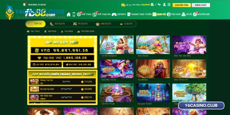 Slot Game trang cá cược FB88