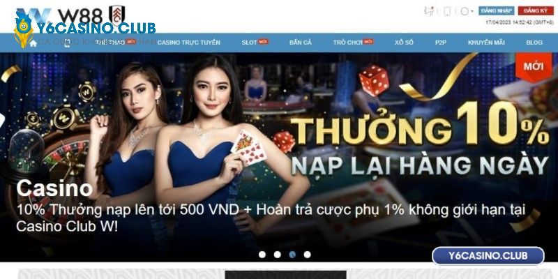 Nhà cái W88 – Địa chỉ cá cược bóng đá và Casino live HOT nhất