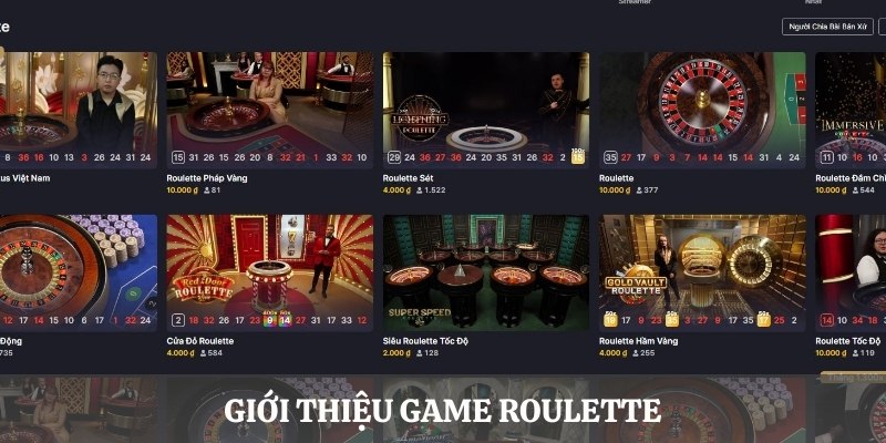 Giới thiệu game Roulette